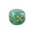 2Pcs Natural Gemstone Dice, 16mm Crystal D6 Mahjong Dice Set