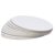 2 Pcs Oval Canvas Board White Cotton