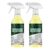 2 Pcs Oxalic Acid Cleaner Multi-purpose Bathroom Cleaner Spray Powerful Multi-Surface Cleaner for Bathtubs Porcelain and Ceramic Tiles (A)