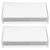 2pcs Physical Optical Rectangular Lens Prism for Science Experiments