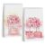 2 Pcs Pink Hand Towels, Perfume Flower Decor Reusable Dish Towels