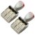 2Pcs Professional English Date Stampers for Documents