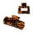 2 PCS Rectangle Claw Clips,Medium &Small Acetate Square Hair Claw Clip set