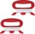 2Pcs Red D Shape Winder with 100m Line String for Outdoor Sports Flying Kite,Kite Board Tool Kit Kites and Wind Spinners