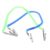2pcs Scarf Clip Bib Napkin Holder with Spring Cord Double Head Clip