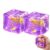2Pcs Seashell Squishys Cube 1.8in, Ocean Stress Ball Fidget Toy for Adult