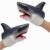 2PCS Shark Hand Puppet, Interactive Shark Puppet for Role Play Activities, Educational Shark Puppet for Classroom and Home Use, Durable Enamel Rubber Shark Hand Puppet