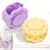 2PCS Silicone Shower Steamer Holder with Suction Cup & Cord, Aromatherapy Steamer Tray for Shower Wall & Floor- Shower Steamers Tray for Bathroom, Bedroom & Living Room