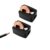 2Pcs Single Hole Pencil Sharpener for Pencil, Eyebrow Pencil, Eyeliner Dual Purpose Pencil, Convenient Essential Tool
