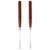 2pcs Stainless Steel Nail Art Stirring Stick Manicure Glue Mixing Rod