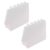 2pcs Standing Desk Photo Album 20 Pages Calendar Style White Pp