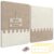 2Pcs Thickened Felt Bulletin Board for Home Office Wall Decor, 23.6×15.8in