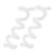 2pcs Thick Pipe Cleaners for Crafts, 2cm Plush White DIY Accessory