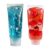 2Pcs Toothpaste Squishy, Cute Slow Rising Squeeze Stress Relief Sensory Toy for Office Home Desk (Blue Red)