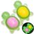 2Pcs Turtle Squishies Toys, Luminous Turtles Squeeze Toy for Stress Relief, Glow in The Dark Fidget Sensory Toy for Kids Teens Birthday Party Favors Gifts