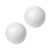 2Pcs Unfinish Foam Balls 4Inch White Polystyrene Foam Spheres for Painting Home Decorations Flower Arrangement Smooth Face Spume Balls
