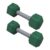 2 Pieces Silicone Dumbbell Toy Featuring Shock Absorption for Infant Play and Exercise Routines Portable Toy