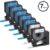 2Pk 45013+5Pk 45016 Label Tape 1/2″ Refills Compatible with DYMO D1 Label