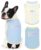2PK Dog Cooling Shirt for Small Dogs, Lightweight Sun Protection Shirts, Breathable Summer Clothes, Sunblock Sleeveless Tshirt, Quick Dry Sun-Protective Clothing, Anti Itch & Dirt-Resistant Vest, S
