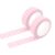 2 Rolls 0.6 Inch x 10.9 Yard Plaid Washi Tape Gingham Checkered Tape Pink