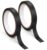 2 Rolls Black Washi Tape, Self‑Adhesive Washi Tape Black 0.59″ × 22 Yards