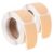 2 Rolls Kraft Paper Removable Labels, Blank Writable Stickers, 2