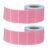 2 Rolls Pink Thermal Labels Roll 2 Self Adhesive Paper Address