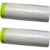 2 Rolls Pre-Taped Masking Film, Plastic Painting Film with Green Automotive Painters Tape, Waterproof PE Cover for Car Spraying, Furniture Protection, Home Renovation, Dusting and Overspray