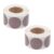 2 Rolls Rolls Round Scratch Off Stickers PVC Labels for Raffles