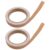 2 Rolls Wood Grain Edge Banding Tape PVC Khaki Self Adhesive