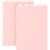 2 Set 6- A5 Binder Dividers, Top 5 Tabs Plastic Binder Index Dividers for 6-Holes Binders, Planner Insets Vertical Tabs Divider Page Protectors for Office Home Notebook Planner