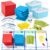 2 Set Base Ten Blocks with Place Value Chart, 308 PCS Math Manipulatives for Kindergarten 1st-3rd Grade, Counting Blocks, Plastic Math Cubes, Number Blocks for Kids Math Early Counting Learning