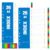 2 Sets Alphabet Binder Dividers, 26-Tab A-Z Dividers for 2/3/4/11 Ring 8.8X 11.7In Plastic Waterproof Alphabetical Binder Dividers with Index Tabs for School Office Filing Organization