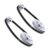 2 Sets Gt2 Timing Belt Pulley 1:3 Reduction Aluminum 20 Tooth 60