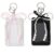 2 Sets Photocard Holder with Pearl Bow Cute Badge Holders, Cute Transparent PhotoCards Display Holders Photo Card Holder Acrylic Photocard Sleeves for Bus ID Bank Idol Card Case