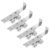 2 Sets Stainless Steel Sliding Door Rollers for Glass Doors