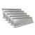 2″ x 8″ Aluminum Desk Name Plate Holder 5 Pack Silver