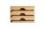 3-in-1 Bamboo Kitchen Wrap Organizer | Wall, Cabinet & Drawer | Serrated Cutter | Fits Any 12″ Roll | Avero Brands