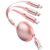 3-in-1 Multi Charging Cable, Retractable Phone Charger Cord for Car