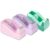 3-Pack Mini Tape Dispenser Set, Color Portable Tape Cutter for Office Desk, Packing, Labeling & Craft Supplies