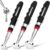 3-Pack Telescoping Magnetic Pickup Tool, 30lb 40lb 80lb Pull Force, 30-Inch Extendable Magnetic Grabber Stick with Non-Slip Handle for Automotive Repair, Garage, Retrieving Screws, Nuts, Bolts, Nails