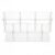 3-Tier Acrylic Bookcase 11.8”D X 47.2”W X 24.6”H Clear