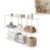 3-Tier Acrylic Storage Bookcase 11.8”D X 47.2”W X 24.6”H