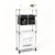 3-Tier Laundry Sorter with Storage Shelf, Removable Washing Bag & Small Socks Underwear Organizer Bins, Multi-Function Laundry Basket for Bathroom Laundry Room Bedroom