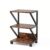 3-Tier Rolling Storage Cart Rustic Industrial Shelf on Wheels