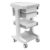 3-Tier Salon Cart with 2 Drawers, 110lb Rolling Storage Trolley Grey