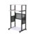 3-Tier Standing Desk with Wheels, Portable Projector Printer Cart for Home(Large)