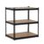 3-Tier Storage Shelving Unit, 36″ W x 18″ D x 36″ H, Carbon Steel Utility Shelves, 1500 lbs Load Capacity, Adjustable Metal Freestanding Garage Shelf for Pantry, Basement, Warehouse, Heavy Duty