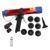 300mm 11.8in Pneumatic Glass Glue Gun 46Bar Aluminum Alloy LaborSaving Caulking Applicator (Japanese Style)