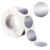 300 Pack Silver Scratch Off Labels 1 Inch Round Stickers For Lottery Tickets Coupon Cards Fundraisers School Activity Prizes